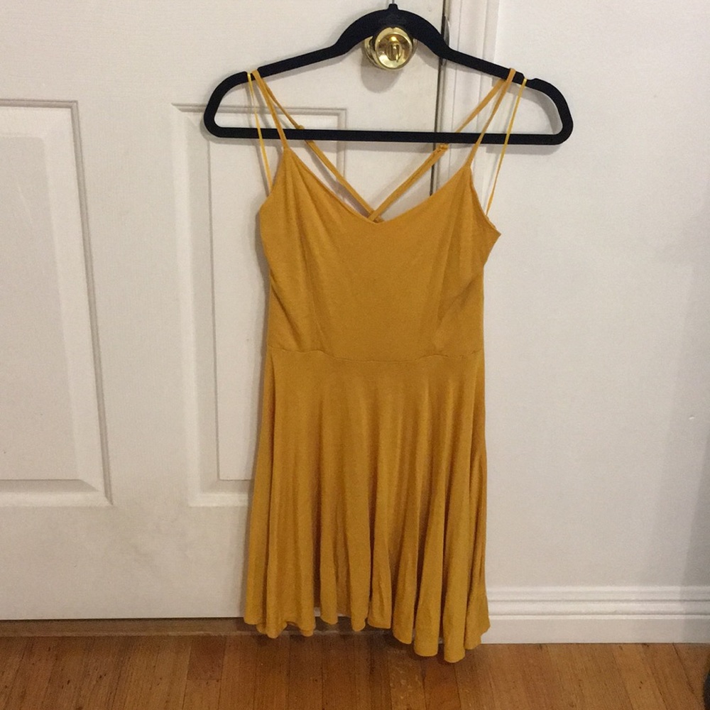 ✨🐱 Forever 21 Mustard Dress
